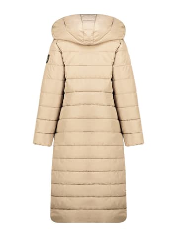 Canadian Peak Doorgestikte jas "Beackweak" mosterdgeel