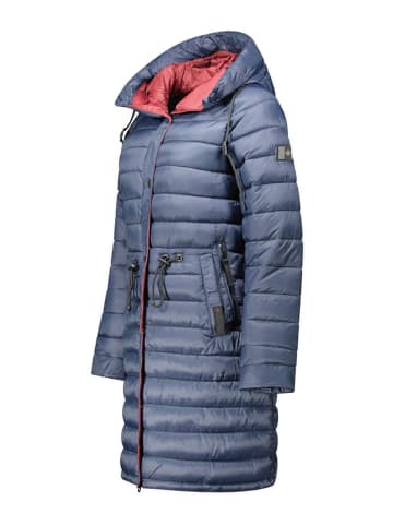 Canadian Peak Doorgestikte mantel "Batigeak" donkerblauw