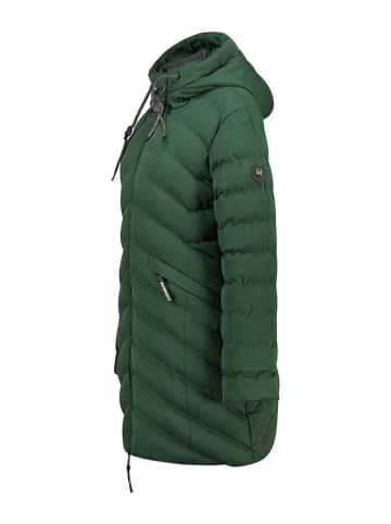 Canadian Peak Płaszcz zimowy "Clarisseak" w kolorze zielonym