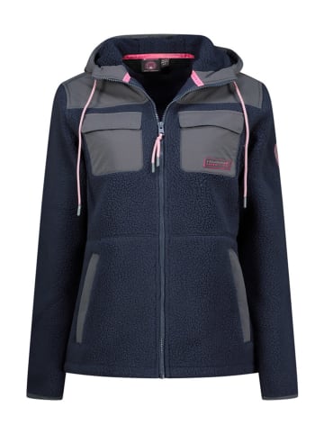 Canadian Peak Fleecejacke "Toulouseak" in Schwarz