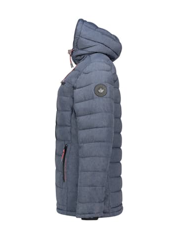 Canadian Peak Płaszcz pikowany "Astaneak" w kolorze granatowym