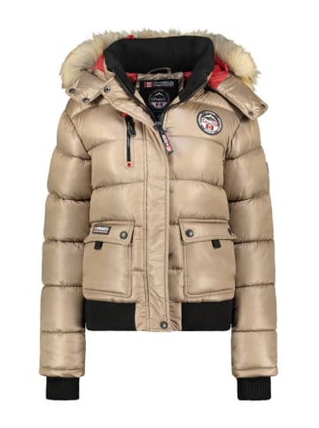 Canadian Peak Doorgestikte jas "Bugseak" beige