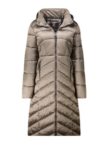 Canadian Peak Fleece vest "Tugeak" bruin