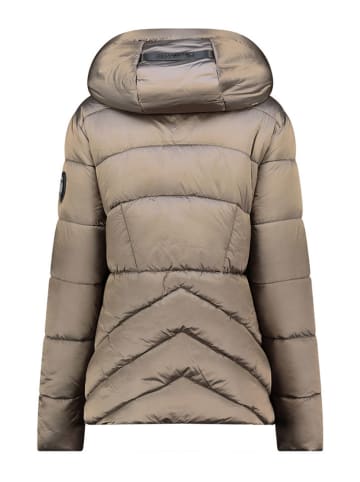 Canadian Peak Kurtka zimowa "Blancheak" w kolorze szarobrązowym