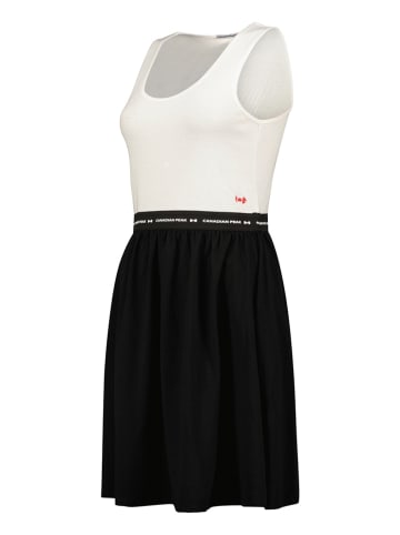Canadian Peak Kleid "Jodieak" in Weiß/ Schwarz