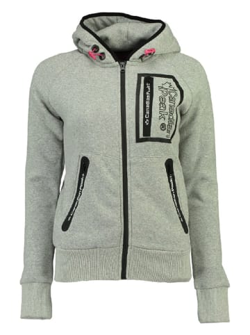 Canadian Peak Sweatjacke "Fonal" in Grau