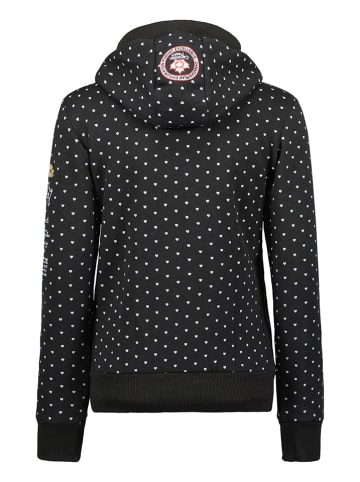 Canadian Peak Hoodie "Gyrelle" in Schwarz