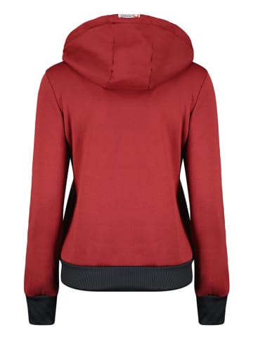 Canadian Peak Sweatjacke "Face" in Rot