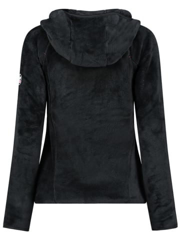 Canadian Peak Fleecejacke "Upaloodeak" in Schwarz