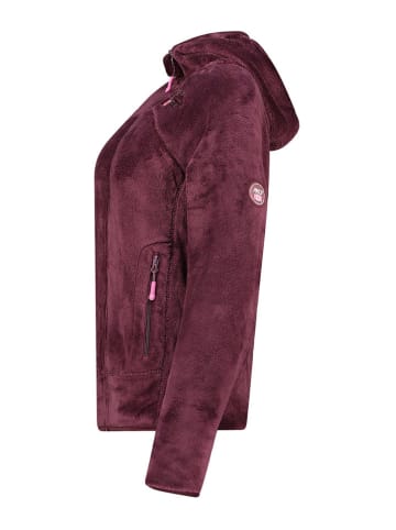 Canadian Peak Fleecejacke "Upaloodeak" in Bordeaux