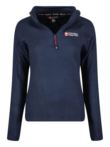 Canadian Peak Bluza polarowa "Tugeak" w kolorze granatowym