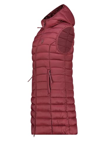 Canadian Peak Doorgestikte bodywarmer bordeaux