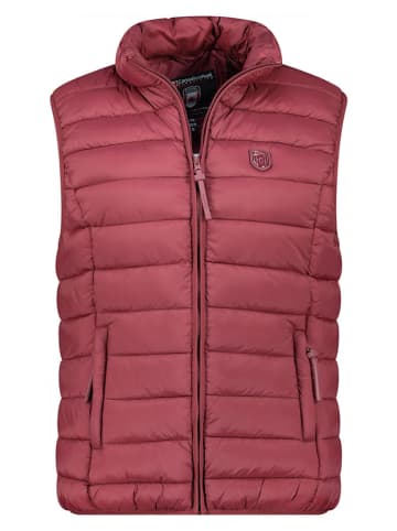 Canadian Peak Doorgestikte bodywarmer bordeaux