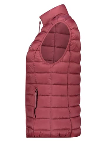 Canadian Peak Kamizelka pikowana w kolorze bordowym