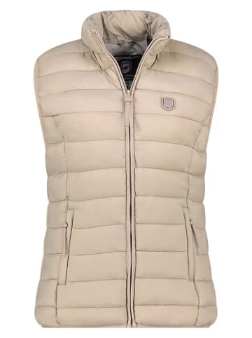 Canadian Peak Doorgestikte bodywarmer beige