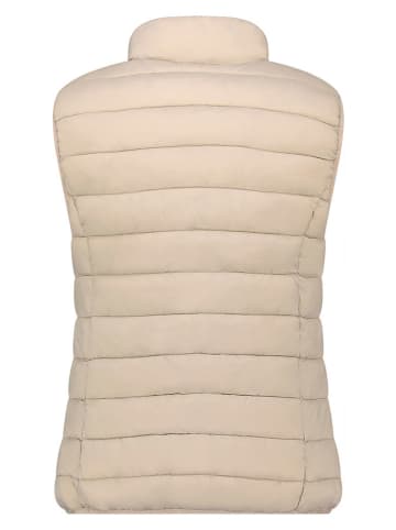 Canadian Peak Doorgestikte bodywarmer beige