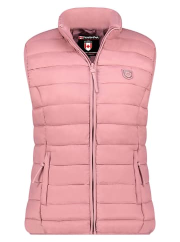 Canadian Peak Doorgestikte bodywarmer lichtroze
