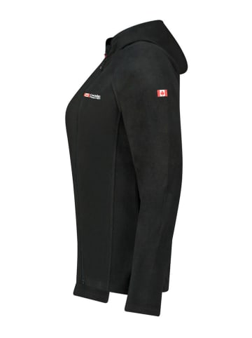 Canadian Peak Kurtka polarowa "Tugoodeak" w kolorze czarnym