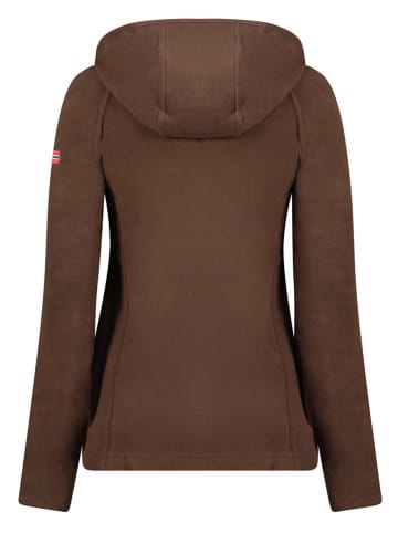 Canadian Peak Fleece vest "Tugoodeak" bruin