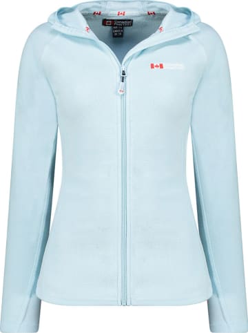 Canadian Peak Fleece vest lichtblauw