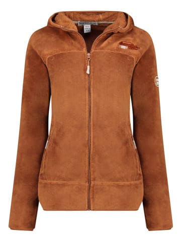 Canadian Peak Fleecejacke "Upaloodeak" in Hellbraun
