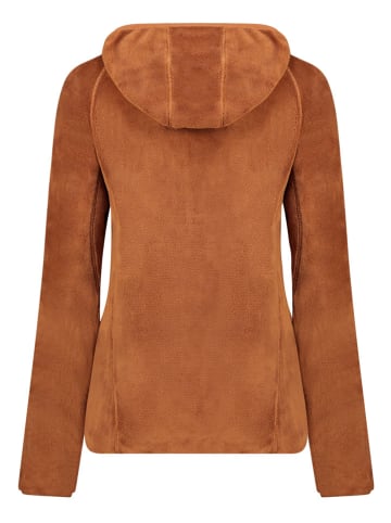 Canadian Peak Fleecejacke "Upaloodeak" in Hellbraun