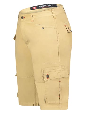 Canadian Peak Bermudy "Palmdeak" w kolorze beżowym