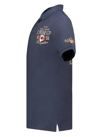 Canadian Peak Koszulka polo "Kapucineak" w kolorze granatowym