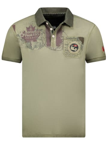 Canadian Peak Koszulka polo "Kimaceak" w kolorze khaki