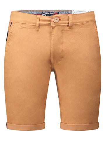 Canadian Peak Bermudy w kolorze jasnobrązowym