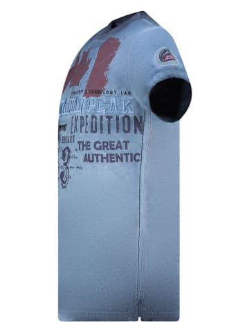 Canadian Peak Koszulka "Jeleganteak" w kolorze niebieskim