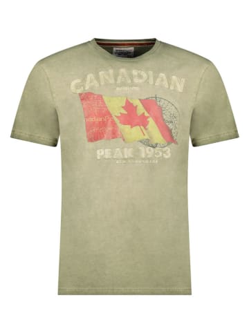 Canadian Peak Doorgestikte jas "Burateak" beige