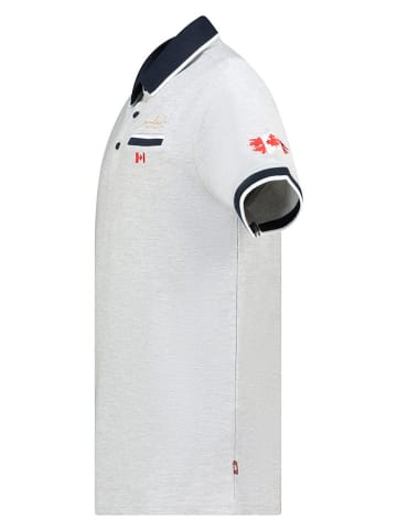 Canadian Peak Poloshirt in Grau