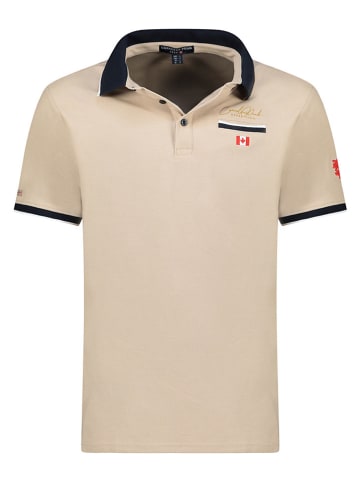 Canadian Peak Koszulka polo w kolorze beżowym