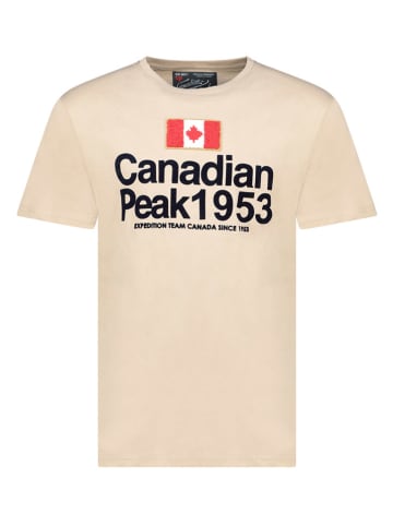 Canadian Peak Koszulka "Jackeak" w kolorze beżowym