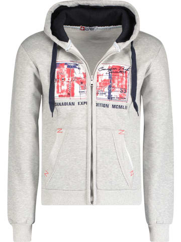 Canadian Peak Sweatvest "Ginameak" lichtgrijs