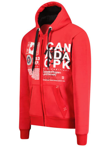 Canadian Peak Bluza "Gasadeak" w kolorze czerwonym
