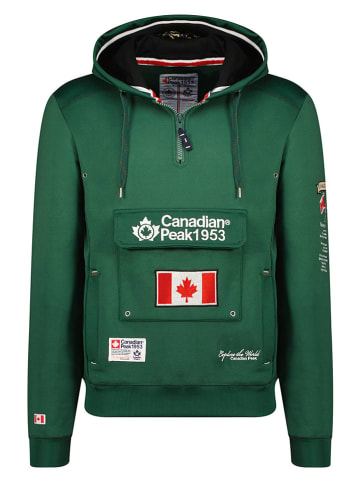 Canadian Peak Bluza w kolorze zielonym