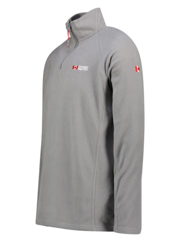 Canadian Peak Fleecepullover "Tugeak" in Grau