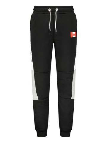 Canadian Peak Spodnie dresowe "Molemeak" w kolorze czarnym