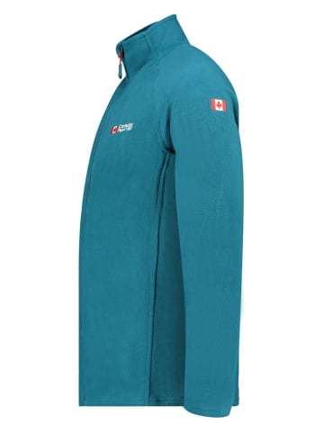 Canadian Peak Fleecejacke "Tugeak" in Türkis