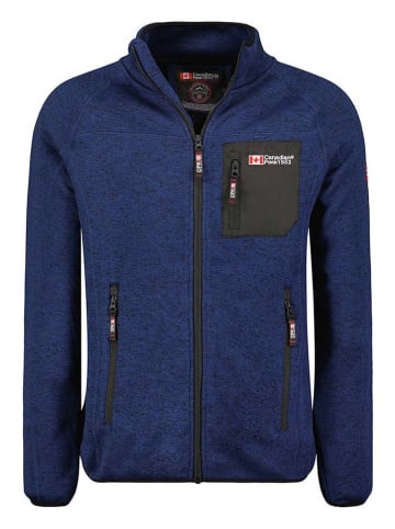 Canadian Peak Fleece vest "Titleak" donkerblauw