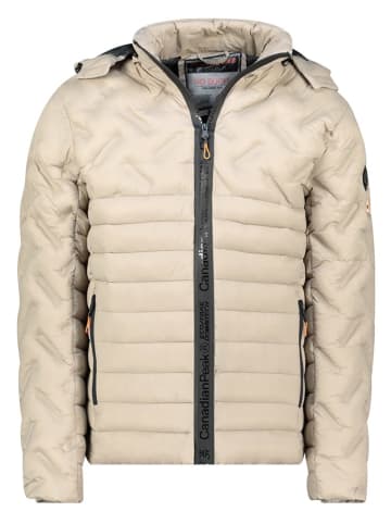 Canadian Peak Doorgestikte jas "Burateak" beige