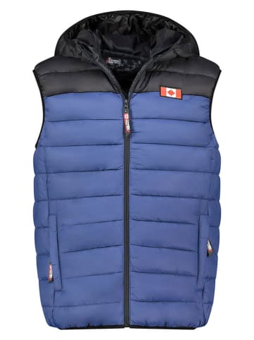 Canadian Peak Kamizelka pikowana w kolorze niebieskim