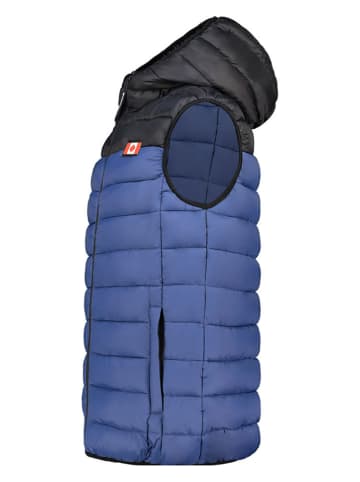 Canadian Peak Doorgestikte bodywarmer blauw