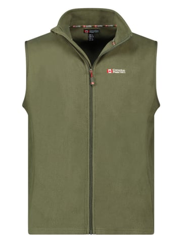 Canadian Peak Fleece bodywarmer "Vugeak" kaki