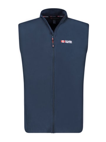 Canadian Peak Fleece bodywarmer "Vugeak" donkerblauw
