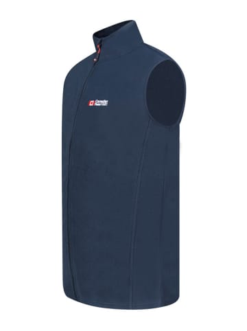 Canadian Peak Fleece bodywarmer "Vugeak" donkerblauw