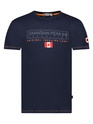 Canadian Peak Koszulka "Jasiceak" w kolorze granatowym