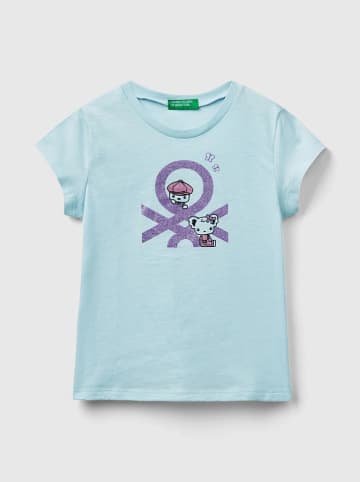Benetton Shirt in Hellblau